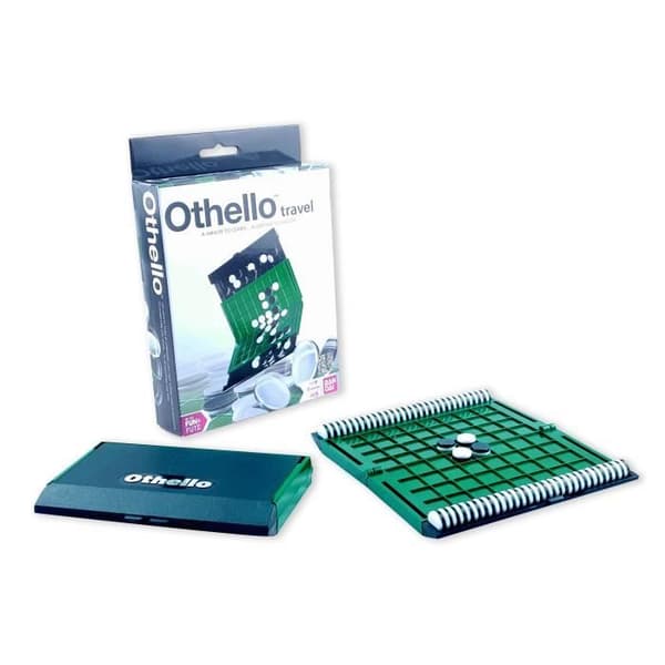 Bandai - Othello travel edition - brädspel - strategi- och reflektionsspel - 2 spelare - 15/20min - från 7 år