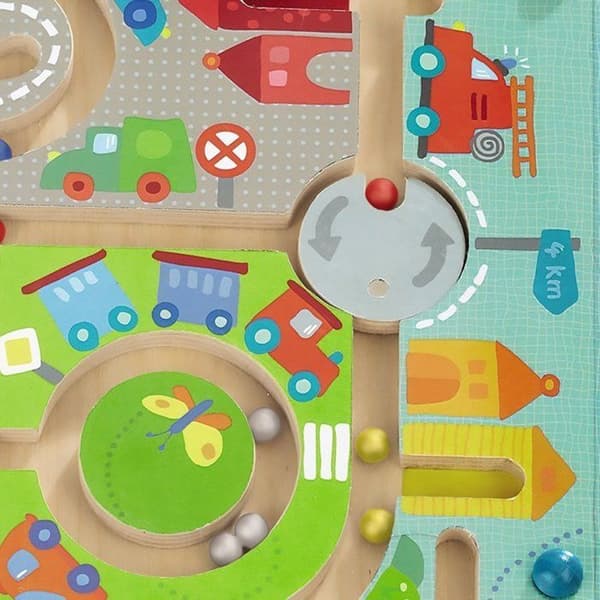 HABA - City Labyrinth Magnetic Game - från 2 år, 301056