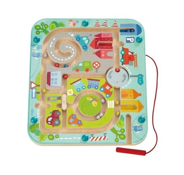 HABA - City Labyrinth Magnetic Game - från 2 år, 301056