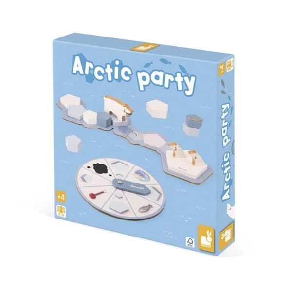 Brädspel för barn - JANOD - Arctic Party - FSC TM Produkt - Från 4 år