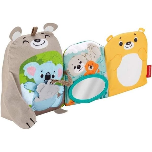 FISHER-PRIS My Plush Activity Book - 3 månader och +