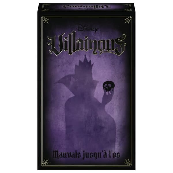 Disney Villainous Extension 1 - Bad to the Bone - 2 till 3 spelare - Fransk version - Spelbar med eller utan basspelet