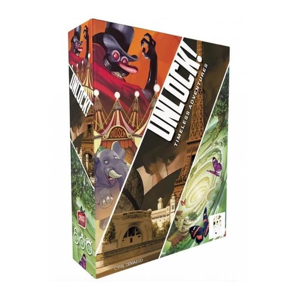 Asmodeus - Space Cowboys - Lås upp! : Timeless Adventures - Unbox Now - Brädspel - Från 10 år - 1 till 6 spelare - 60 min