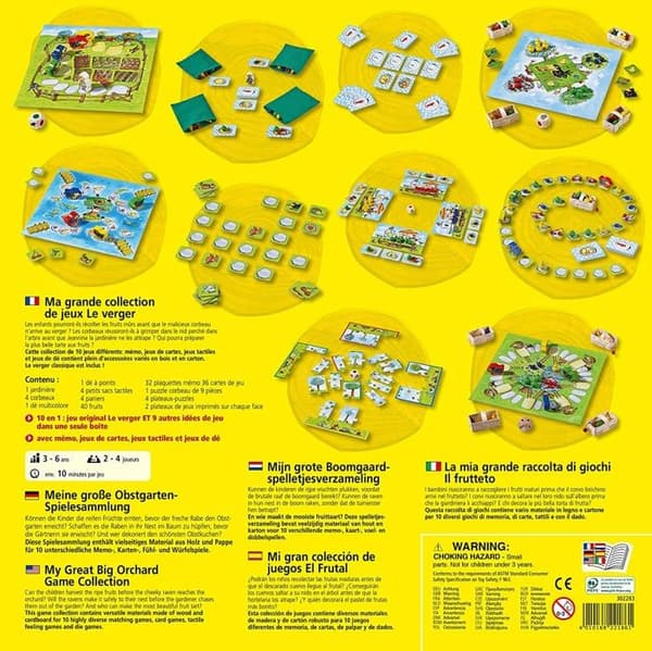Haba - Stor samling spel The Orchard