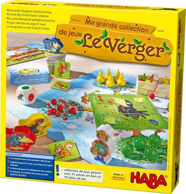 Haba - Stor samling spel The Orchard