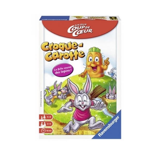 Croque Carotte äventyrsspel för barn - Ravensburger - Reseformat - Från 4 år