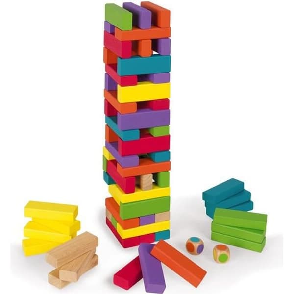 JANOD - Equilibloc Color (trä) - Från 3 år
