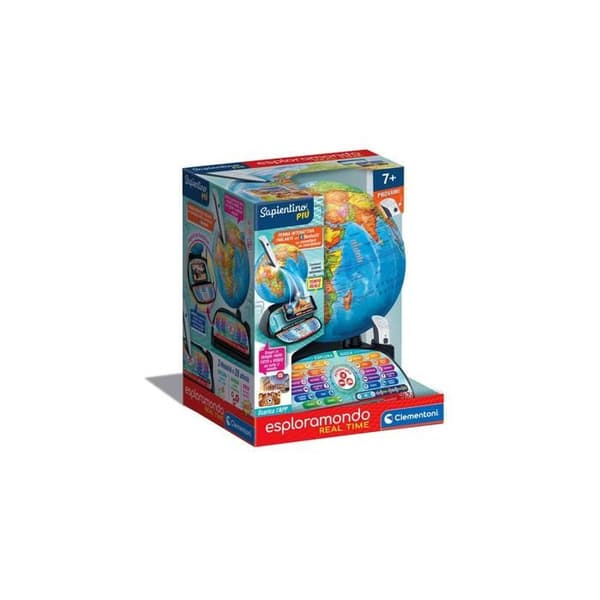 Utbildningsspel - CLEMENTONI - 16446 - Interaktiv glob - Bluetooth-penna - 59 intressanta platser