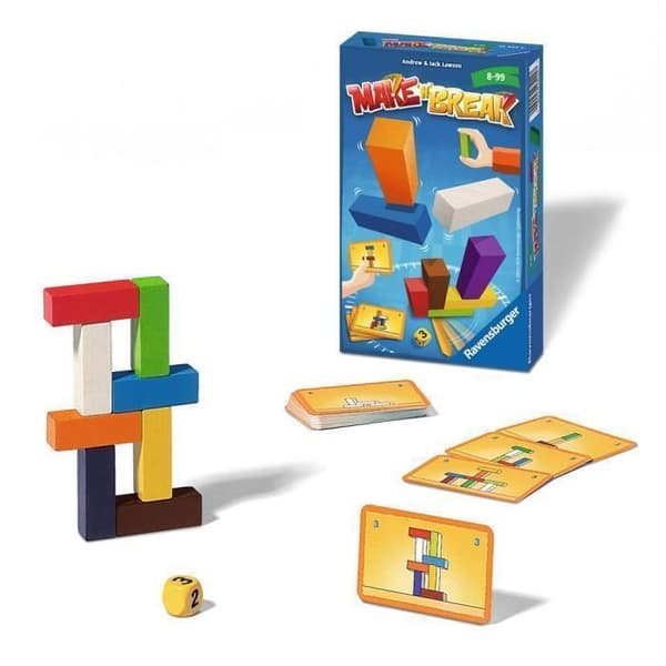 Ravensburger Make 'n' Break, finmotorik, barn och vuxna, 8 min, 99 min, 120 mm, 180 mm