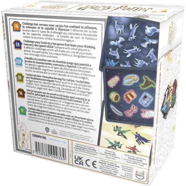Brädspel - Cortex - Harry Potter - 2 till 6 spelare - Från 6 år - 15 minuters spel
