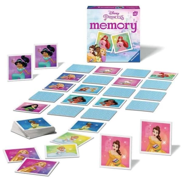 Disney Princess Mini Memory® Ravensburger Memory Game - 48 bildkort