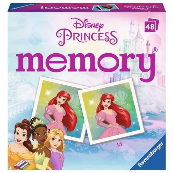 Disney Princess Mini Memory® Ravensburger Memory Game - 48 bildkort