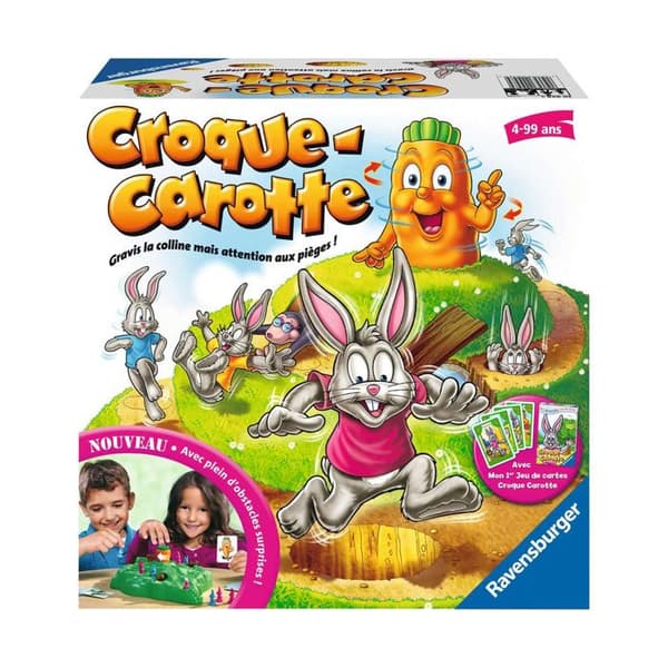 Croque Carotte + Spelkort