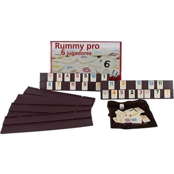 Brädspel RUMMY Pro 6 ref FD001