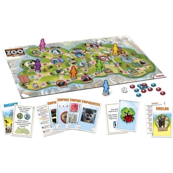 LANSAY - A SEASON AT THE ZOO® - The Game of the Healer - Brädspel - 2 till 6 spelare - Från 6 år