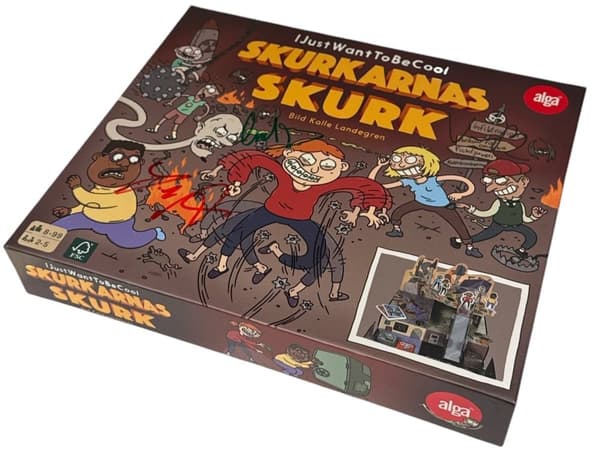 Skurkarnas Skurk (Svensk) Signerad av IJUSTWANTTOBECOOL