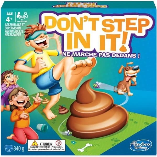 Stig inte i det - Ne Marche Pas Dedans - Hasbro Gaming - Roligt brädspel