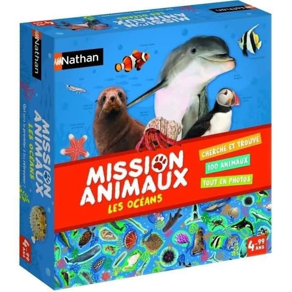 Inlärningsspel - NATHAN - Ocean Animals Mission - Blå - 15 min - 4 år - Att föredra - Barn