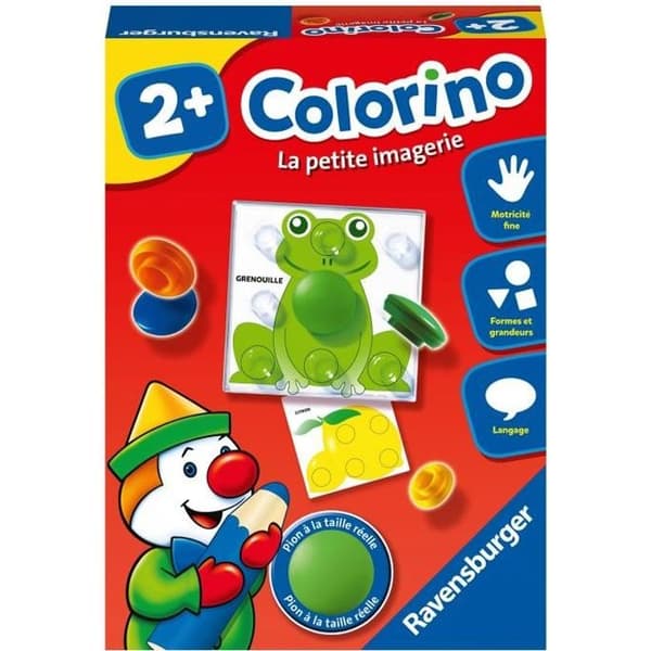Colorino Little imagery - Pedagogiskt spel - Lära sig om färger - Barns kreativa aktiviteter - Ravensburger - Från 2 år