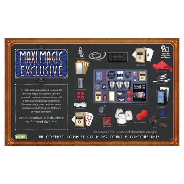 Exklusiv Cartamundi Magic Collection-låda med 1 onlinevideo Multicolor