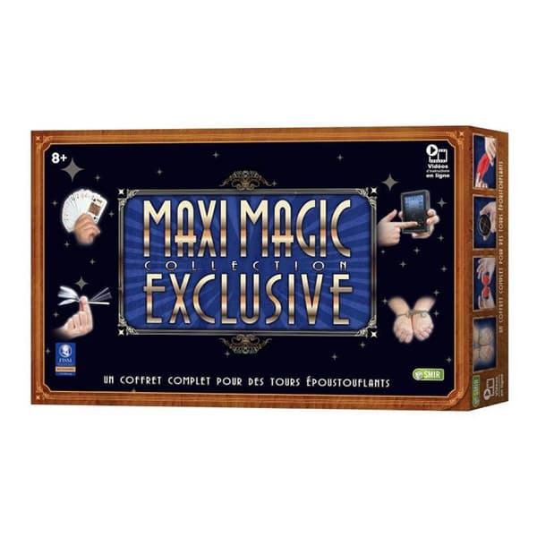 Exklusiv Cartamundi Magic Collection-låda med 1 onlinevideo Multicolor