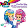 Miniatyrbild 3 av 7: Modellera Spel Cra-Z-Art Softee Dough Hår sirenas (4 antal)