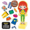 Miniatyrbild 2 av 5: Utbildningsspel Lisciani Giochi Magnetic Fashion Doll (FR)