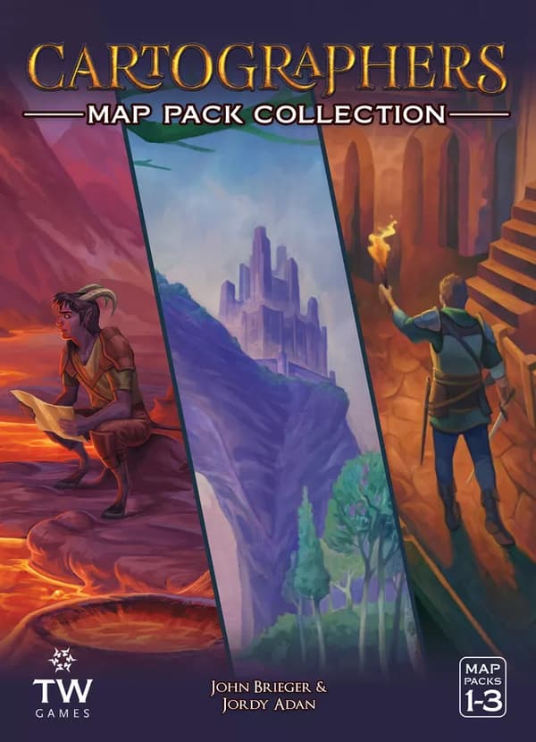 Cartographers: Map Pack Collection - Lautapeli