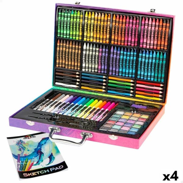 Tegningssæt Cra-Z-Art (4 enheder)