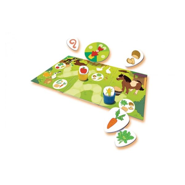 RAVENSBURGER Pedagogiskt spel Vem äter vad? - 3 år och +