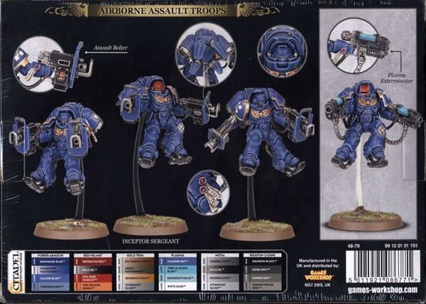 Spelverkstad - 99120101193 - Warhammer 40k - Space Marine Primaris Inceptors