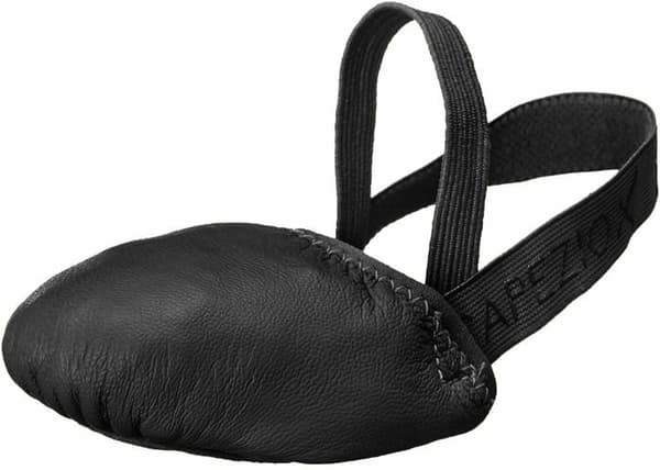 capezio Dam läder Pirouette II Danssko, Svart, Medium