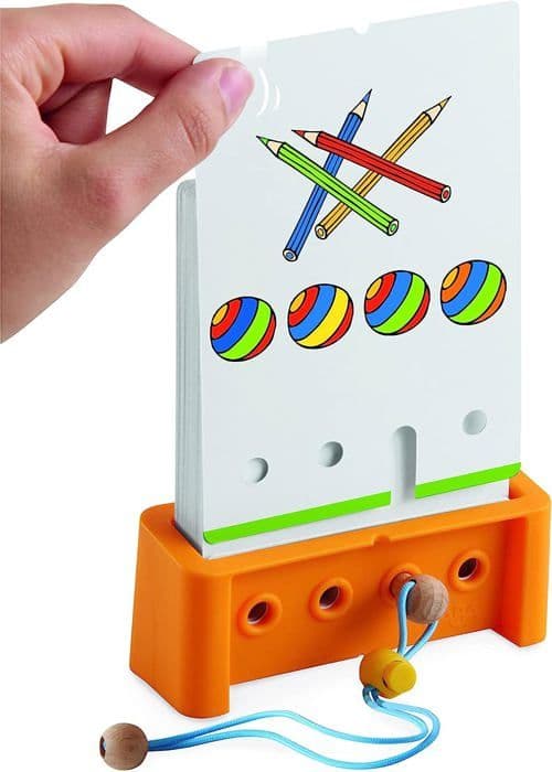 HABA - LogiCASE Starter Set 5+ - Pusselspel för logiskt tänkande och koncentration - 77 pussel per kit - Barn 5+