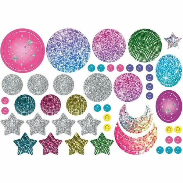 Kit Til at lave Armbånd og Halskæder Clementoni My Moonlight Pendants Aluminium Naturgummi Plastik
