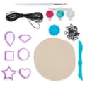 Miniatyrbillede 2 af 2: Kit Til at lave Armbånd og Halskæder Spin Master Clay your way Plastik