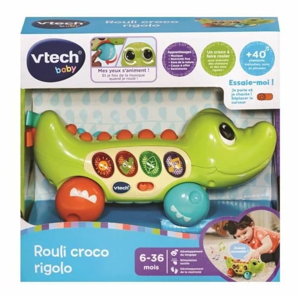 Pædagogisk spil Vtech Baby Rouli Croco rigolo (FR)