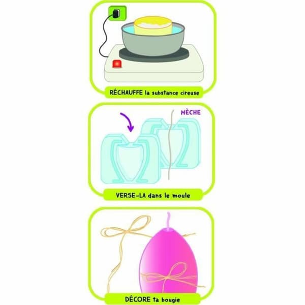 Tiedepeli Lisciani Giochi The Science of fun candles (FR)
