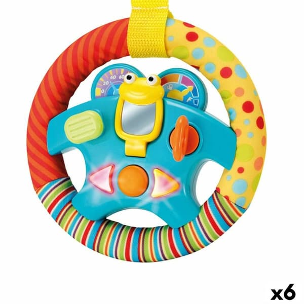 Ohjauspyörä Winfun 16,5 x 16,5 x 2,5 cm (6 osaa)