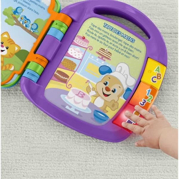 Fisher-Price - Interactive Book Nursery Rhymes - Baby Book - 6 månader och + CDH39