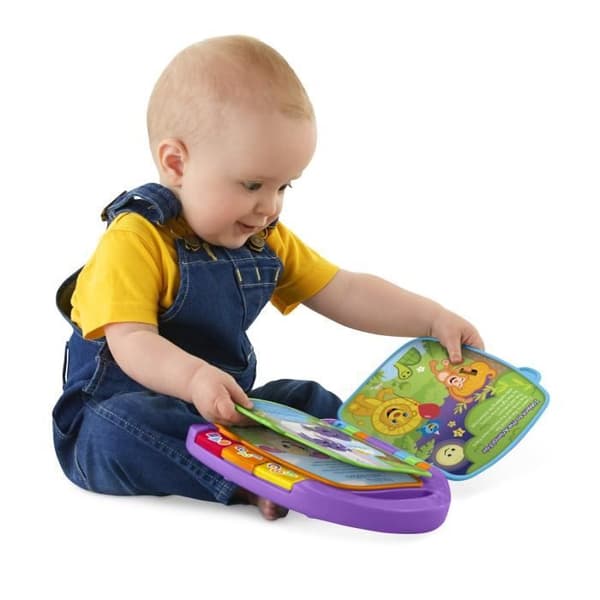Fisher-Price - Interactive Book Nursery Rhymes - Baby Book - 6 månader och + CDH39