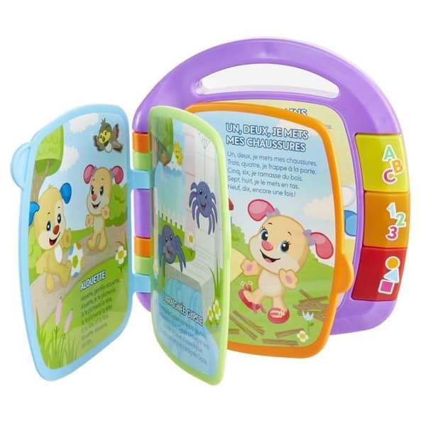 Fisher-Price - Interactive Book Nursery Rhymes - Baby Book - 6 månader och + CDH39