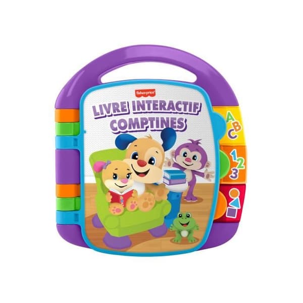 Fisher-Price - Interactive Book Nursery Rhymes - Baby Book - 6 månader och + CDH39