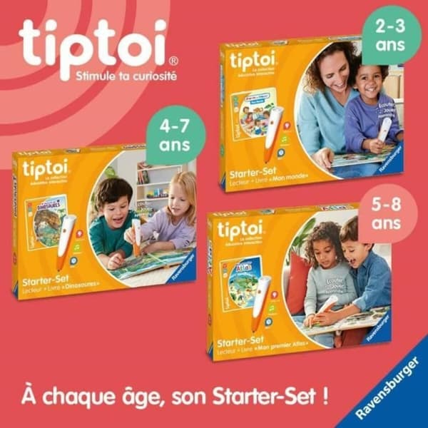 Opettavainen peli Ravensburger tiptoi® Starter Mon Monde 4005556001743 (FR)