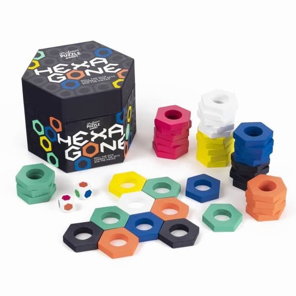 Sällskapsspel - HEXAGON - Modell HEXAGON - 1 till 4 spelare - Från 8 år - Strategi