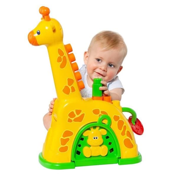 Pedagogisk leksak - Moltó - Giraffe musikaliska aktiviteter - 15 förskoleblock - Blandat - 12 månader och uppåt