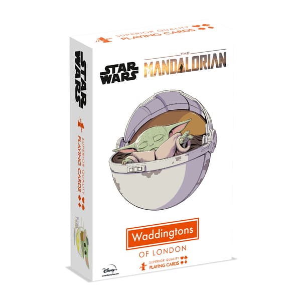 The Mandolorian: the Child Playing Cards