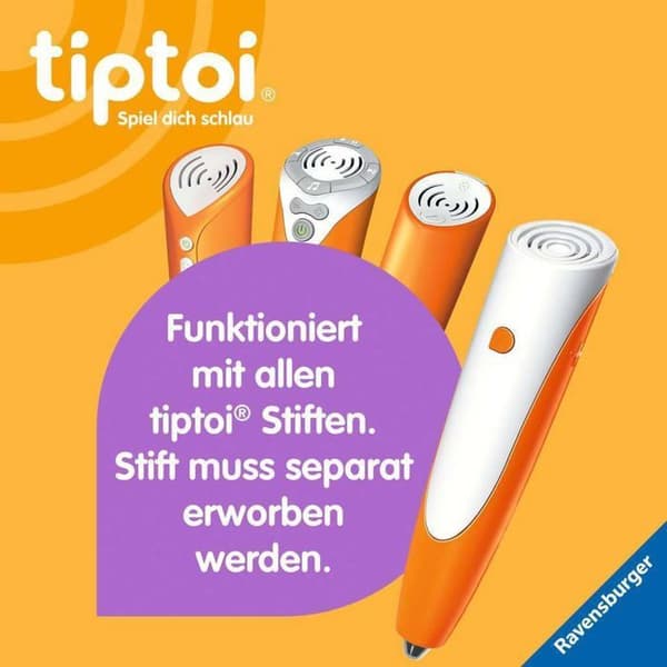 Ravensburger - 00192 - tiptoi Unterwasser Quiz Game för barn från 6 år för 1 till 4 spelare
