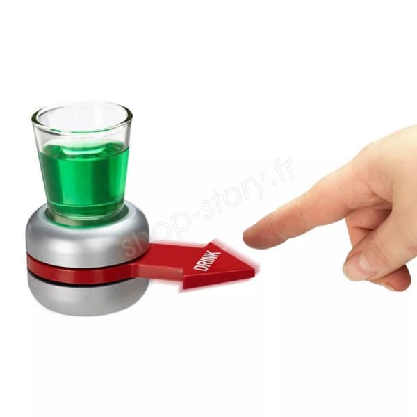 SHOTGAME: Spin The Arrow Apero-spel med snapsglas och Spinning Arrow