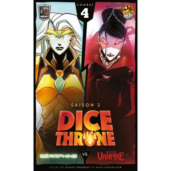 Strategispel - Lucky Duck Games - Dice Throne Säsong 2 - Seraphine vs. Vampire Queen