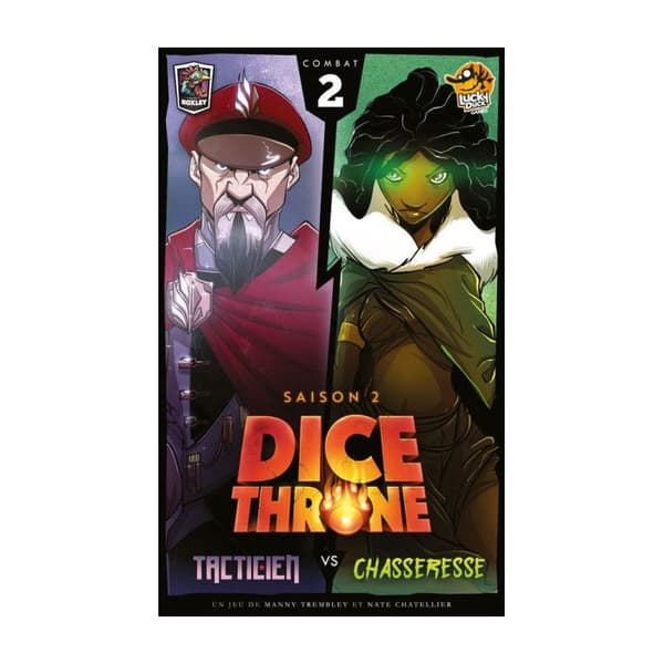Dice Throne Säsong 2 - Tactician vs Huntress